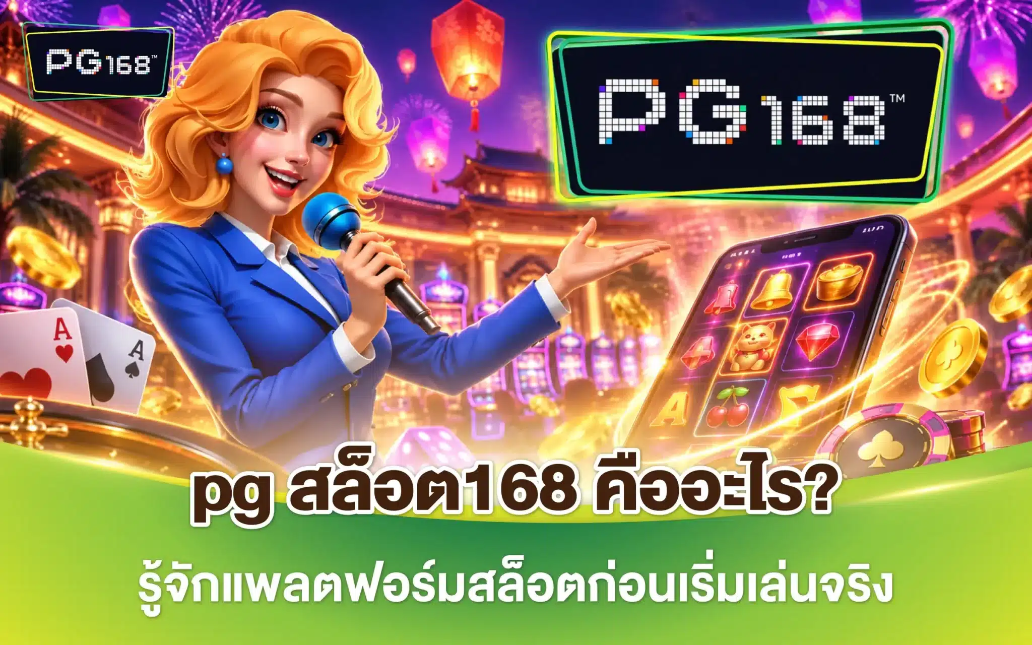 pg สล็อต168 คืออะไร? รู้จักแพลตฟอร์มสล็อตก่อนเริ่มเล่นจริง